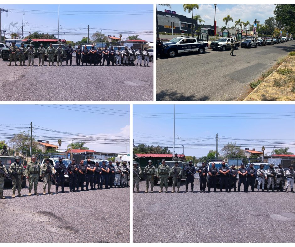 REFUERZAN OPERATIVOS DE SEGURIDAD EN MORELOS POR SEMANA SANTA Durante ...