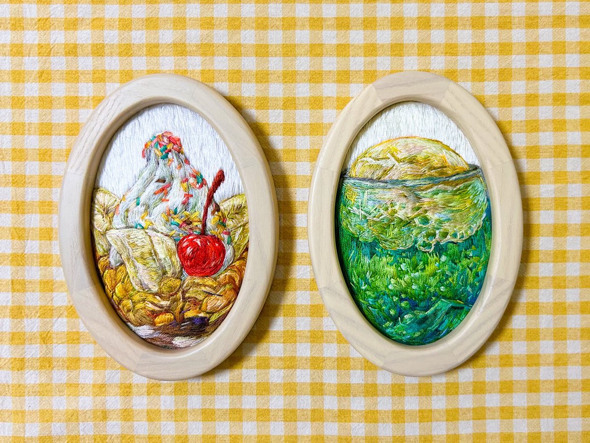 Dmk@刺繍作家 tweet media