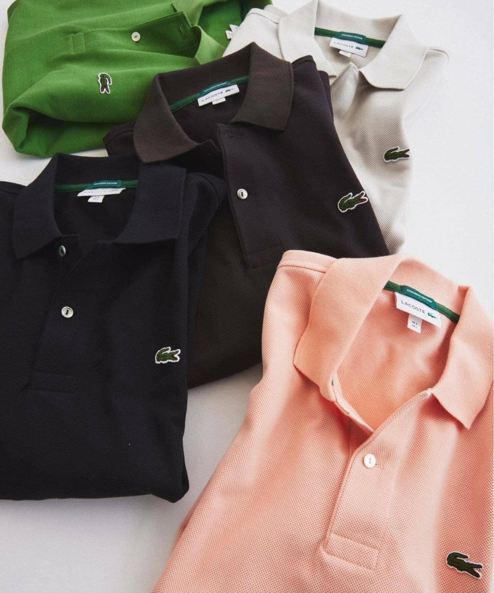 LACOSTE ラコステ RELUME 別注 ボックスシルエット ポロシャツ LACOSTE / ラコステ 別注 ボックスシルエット ポロシャツ（ポロシャツ