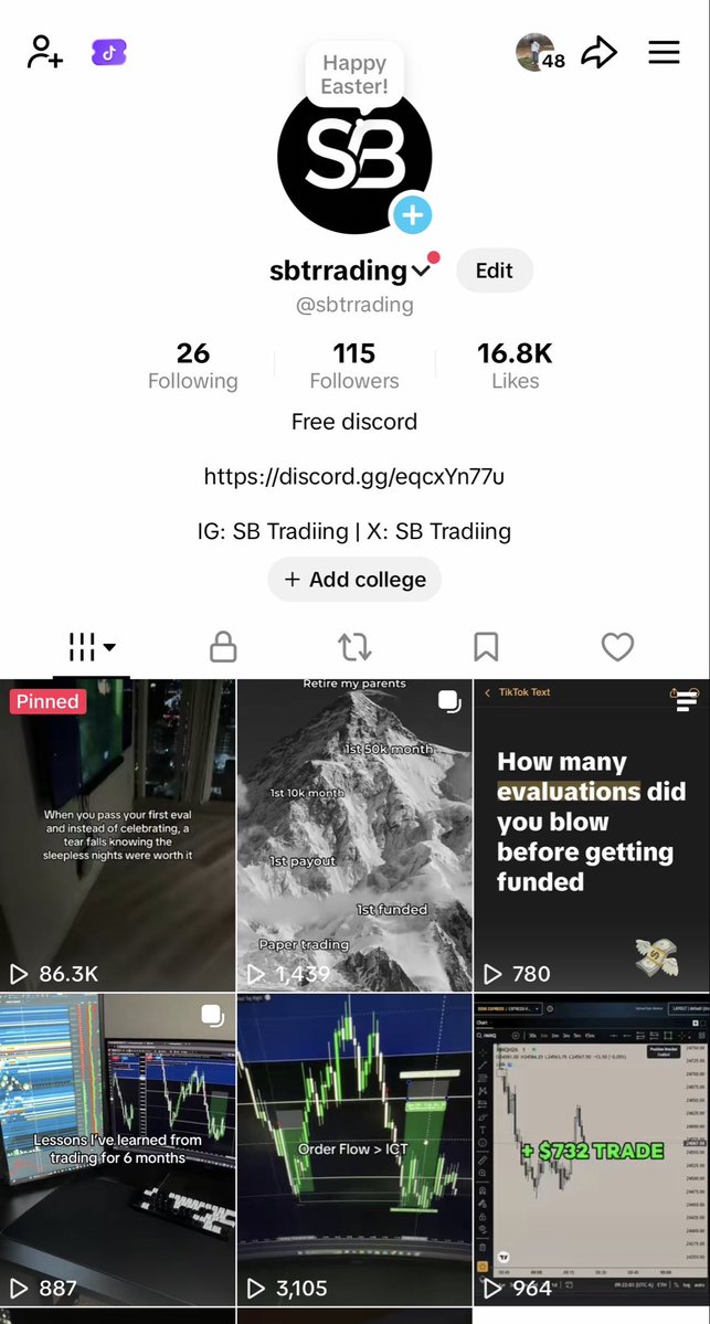 SB Trading tweet media