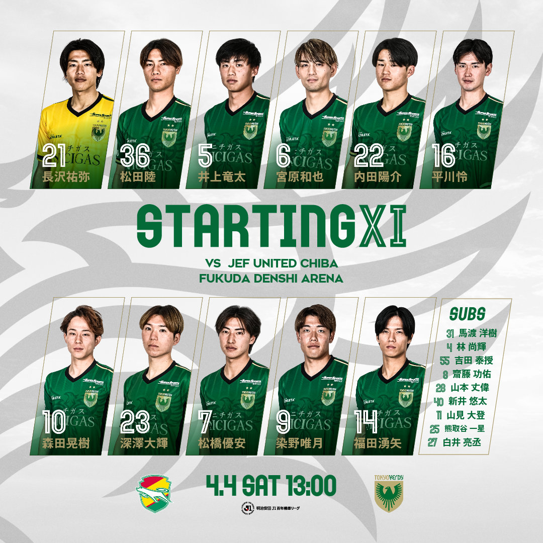 東京ヴェルディ（TOKYO VERDY）公式⚽ tweet media