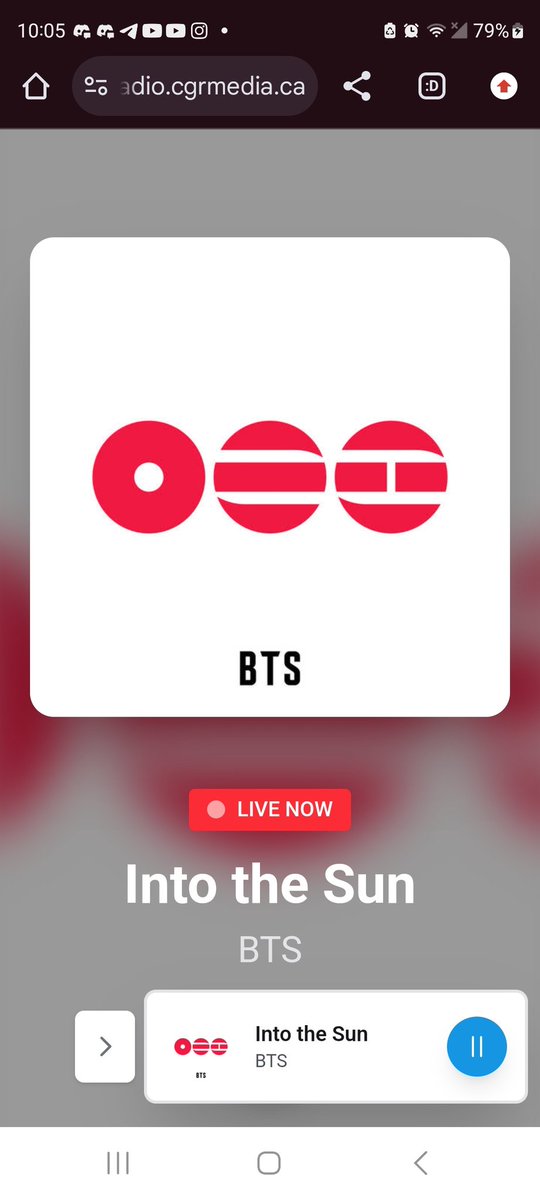 TaeKook_Radio's tweet image. Thank you @HitsRadioCanada for playing #IntoTheSun by #BTS tonight on the #GlobalPopFrenzy 

#TKRadio✨️❤️💜🫶🤝