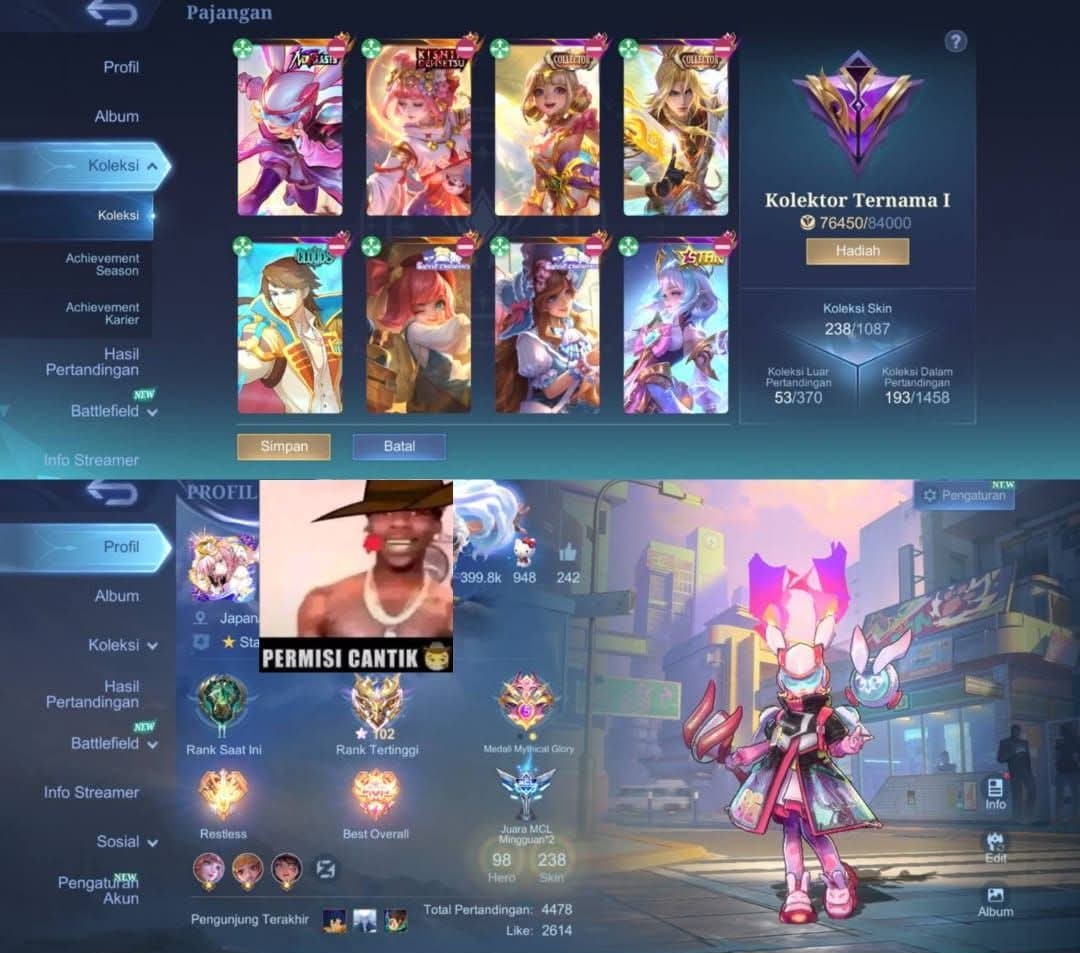 juji - bisa bantu cariin akun ml tweet media