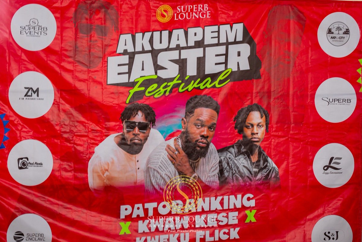 superb_lounge's tweet photo. ARRIVAL OF @patorankingfire AHEAD OF HIS EASTER SHOW AT SUPERB LOUNGE AKROPONG.
#SLA🍹🍸 https://t.co/uHynk189WV