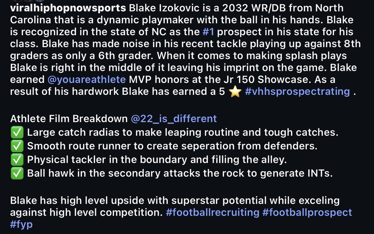 Blake Izokovic tweet media