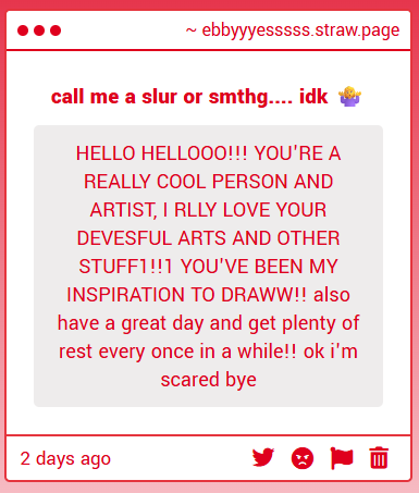 awwww i just saw this 🥹🥹thank you very much anon <333