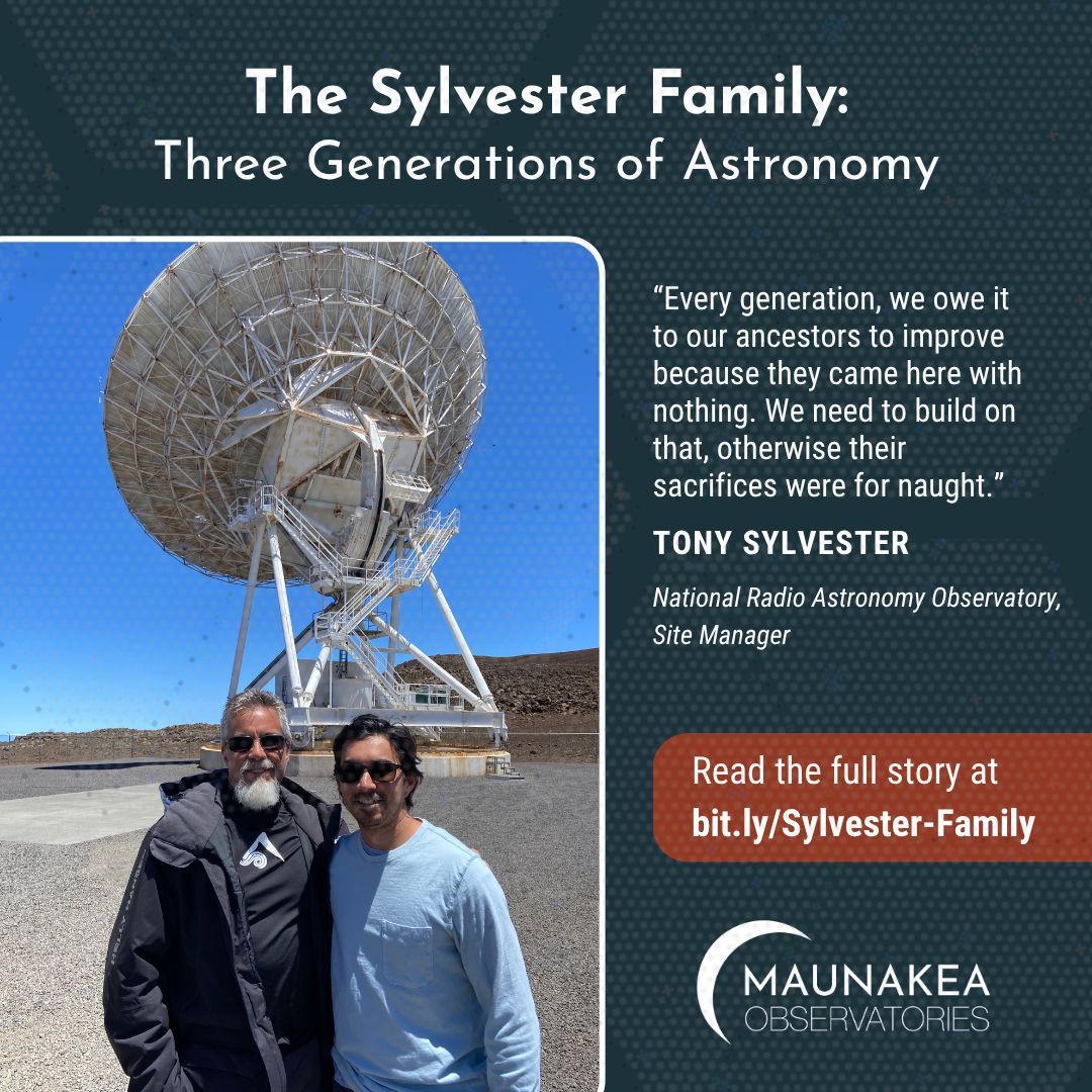 Maunakea Observatories tweet media