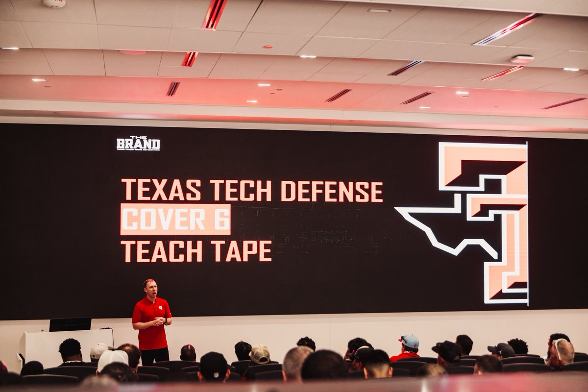 TexasTechFB's tweet photo. We’re @THSCAcoaches built and led, and proud of it. 

Thank you to everyone who came out this weekend. This is your university! https://t.co/P9lhcy4Oie