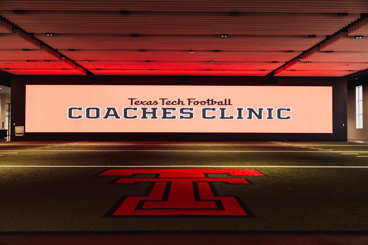 TexasTechFB's tweet photo. We’re @THSCAcoaches built and led, and proud of it. 

Thank you to everyone who came out this weekend. This is your university! https://t.co/P9lhcy4Oie