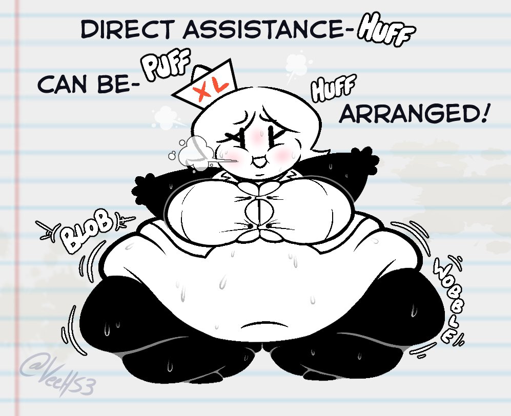 She's here to assist in all your "self care" needs! Nurse Whackenoff will help you in any way a 2D doodle gal can! :D