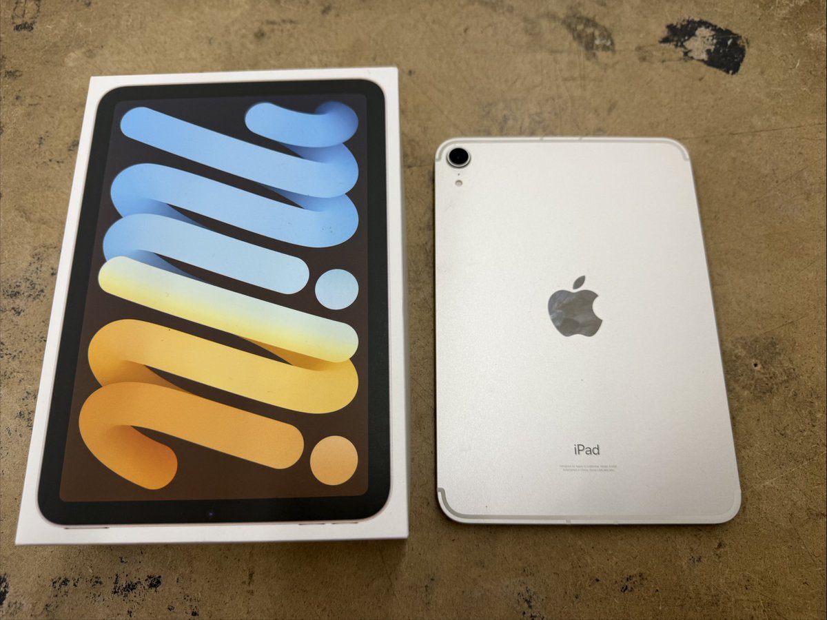 iPad mini 第6世代 256GB WiｰFi＋Cellularモデル 買取させていただきました