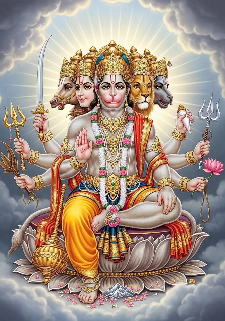Bijal_shah11's tweet photo. पंचमुखी हनुमानजी के दिव्य दर्शन। https://t.co/KUWjSLyvJn