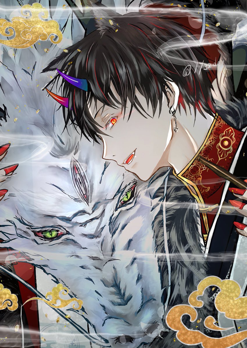 🐈1/32日(白鹿と白猫の家の庭師)🐈‍⬛ tweet media