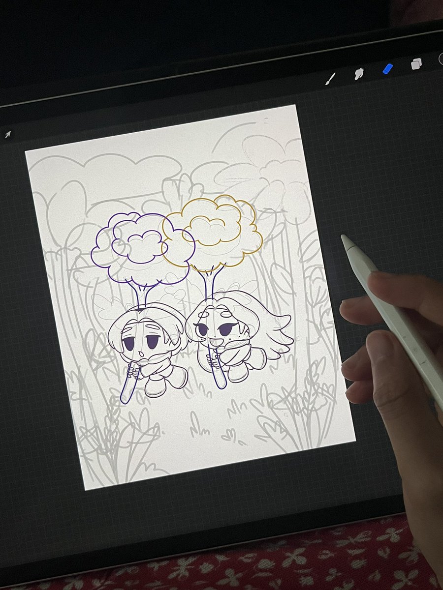 wowersh & banoona 💜 tweet media