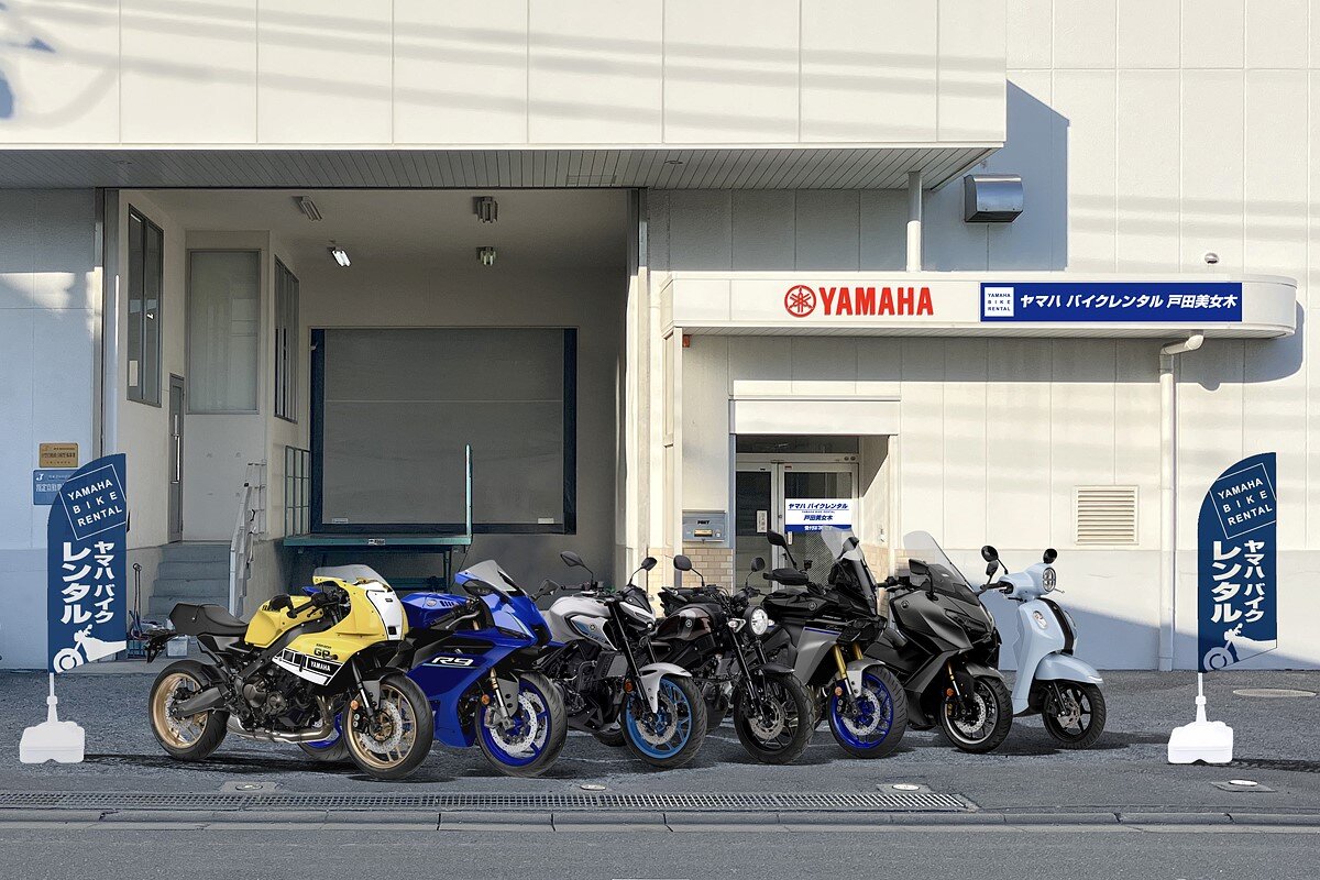 responsejp's tweet image. 往年の“2スト”スポーツ『R1-Z』もレンタルできる！ ヤマハ バイクレンタル戸田美女木、4月19日オープン
response.jp/article/2026/0…

#バイク #新型車 #ヤマハ