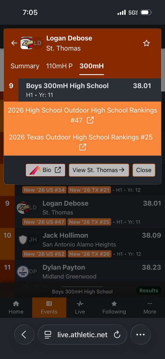 Logan Debose tweet media