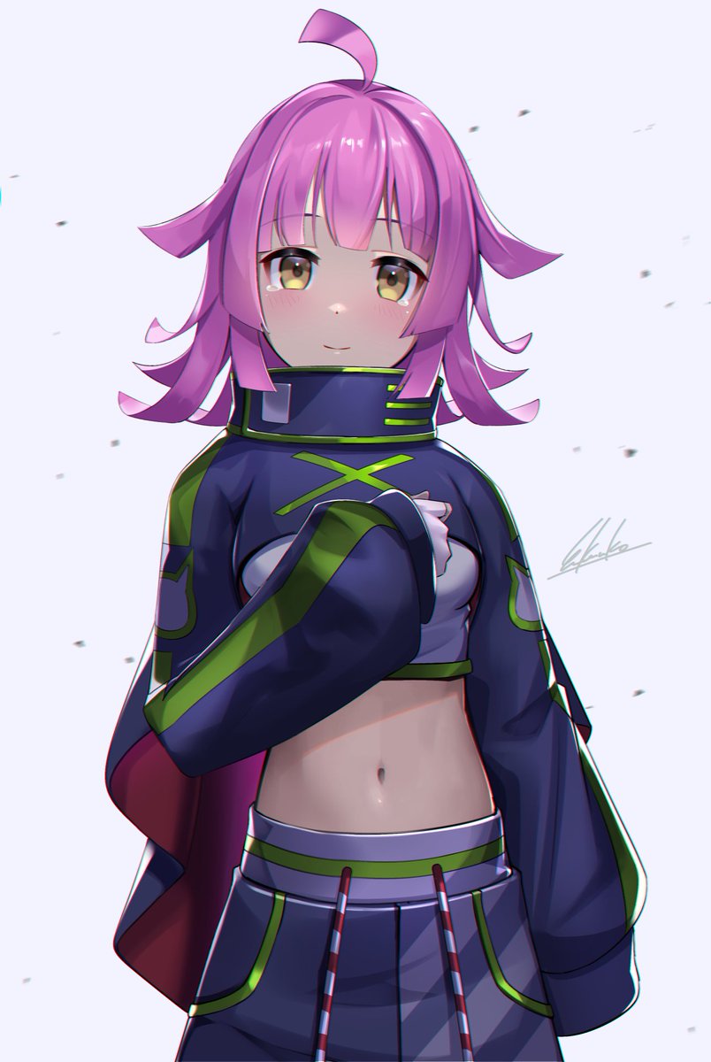 天王寺璃奈 「えいがさき2章」|けんこのイラスト