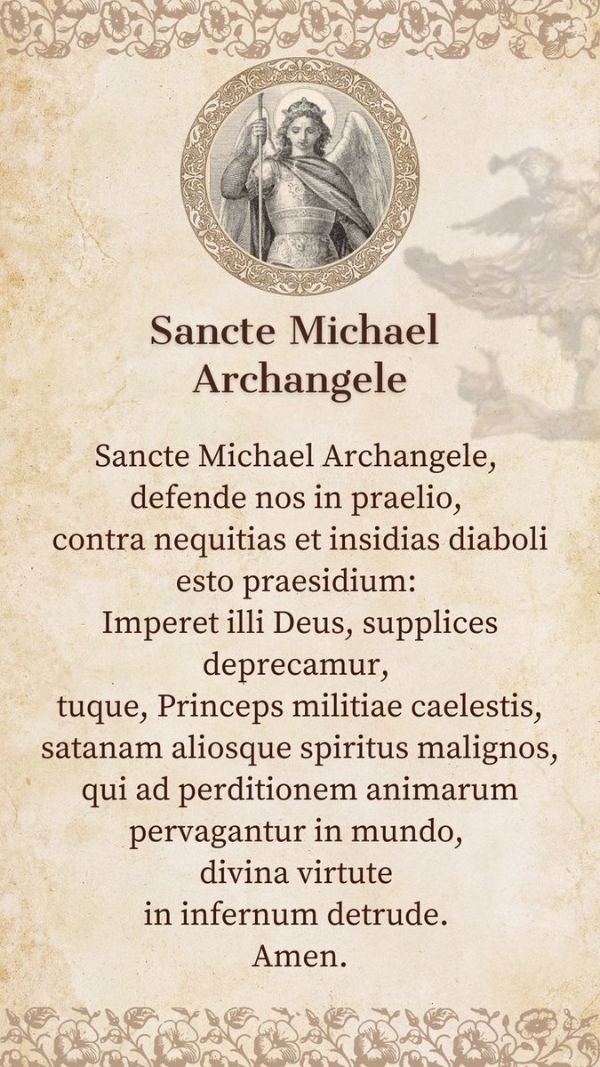 Sancte Michael Archangele