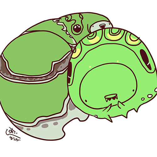 日向あい🐛虫垢🦋LINE絵文字発売中🦋🍀 tweet media