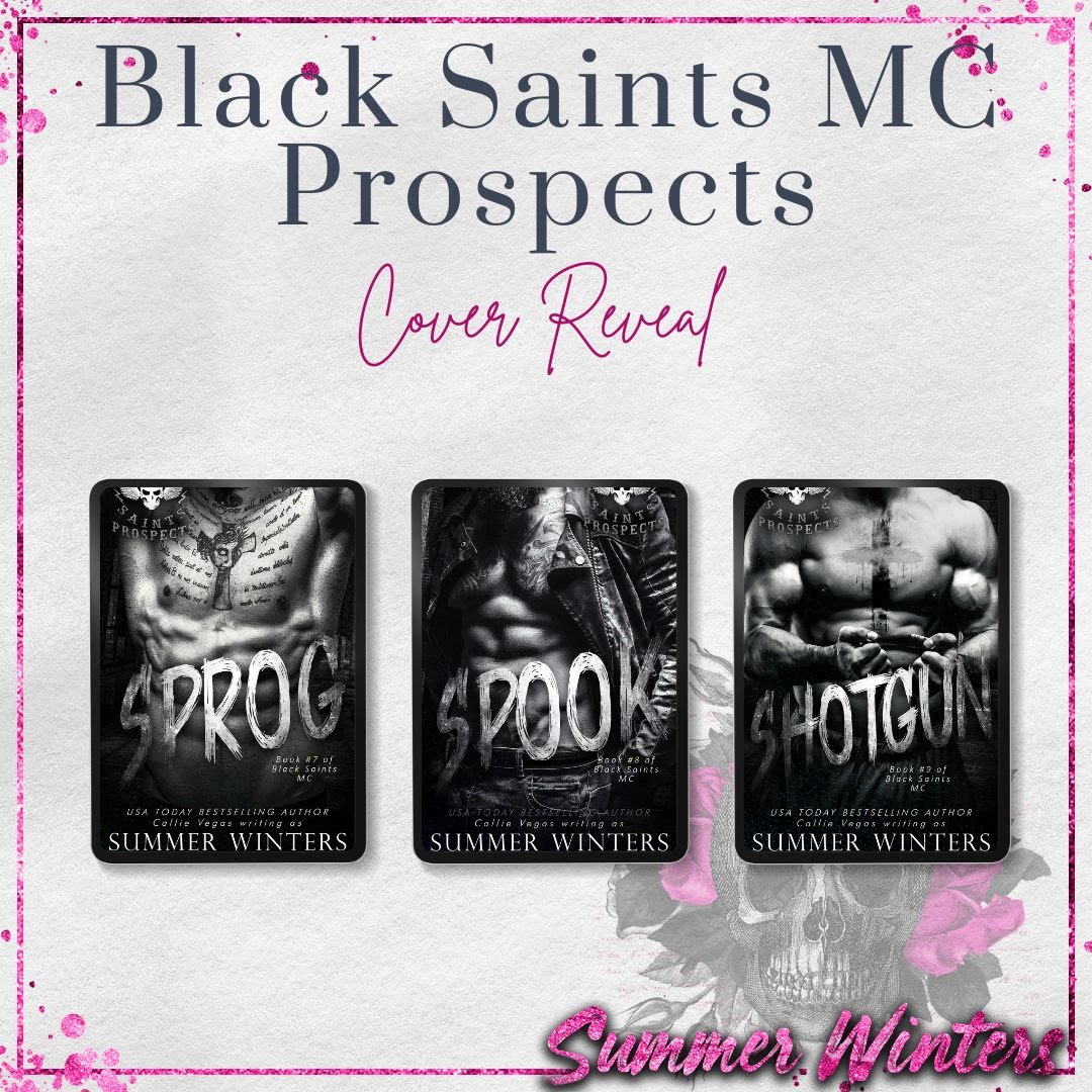sweetsbooks's tweet photo. SERIES COVER REVEAL! If you can’t survive the prospect life? You don’t belong in the club. Prospects of Black Saints MC: Portland Chapter Series by Summer Winters Pre-order today https://t.co/KmqpwALPaV https://t.co/cGOaGH6TE2