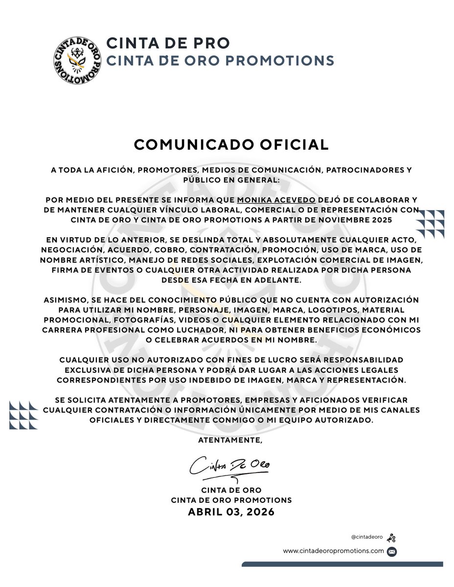 CintaDeOro tweet media