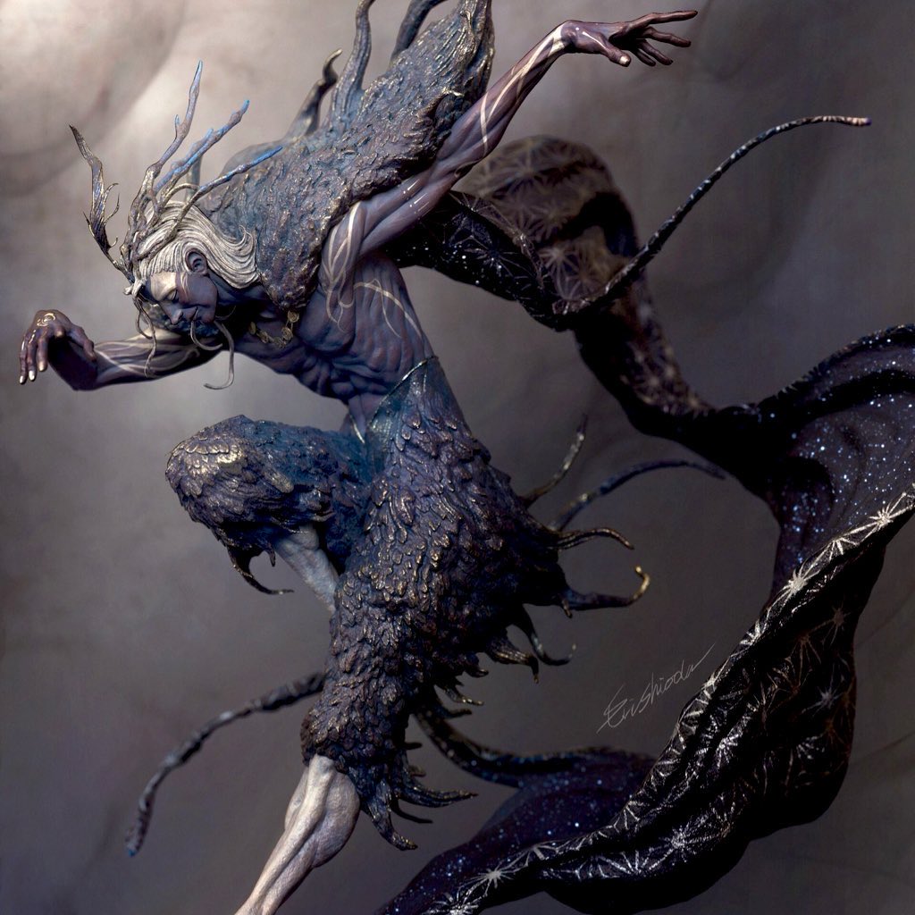 taka2_horse's tweet image. #海外モデラーに作品を見てもらおう
#zbrush