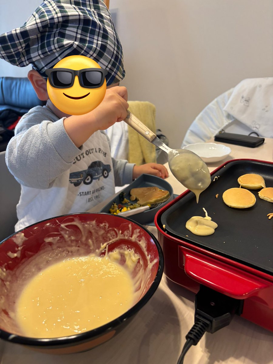mao244's tweet photo. 雨の時間潰しで🥞やるも、全然時間潰せずずっと食べたくて癇癪😭 https://t.co/HZLZEus1RO
