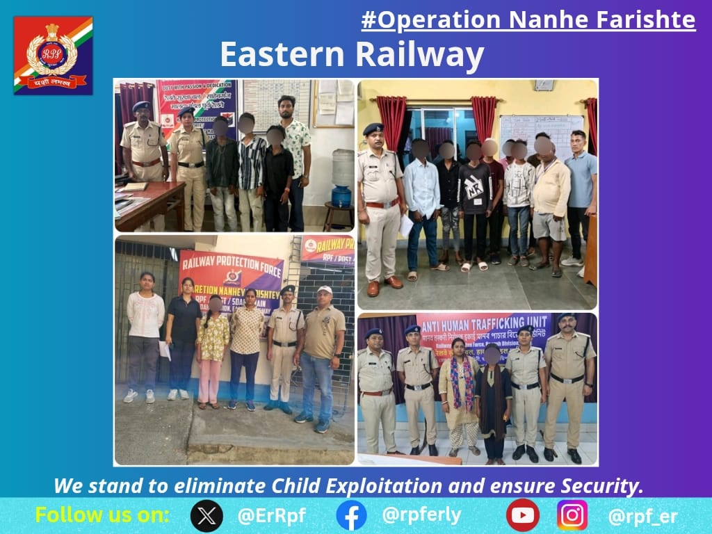 RPF Eastern Railway tweet media