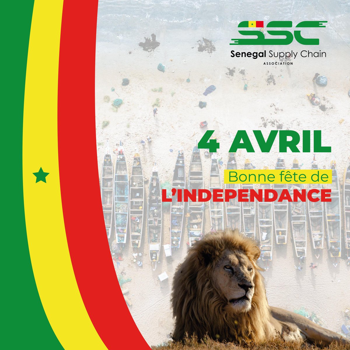 Bonne fête de l'indépendance à toutes et à tous. Fierté et unité pour notre cher Sénégal. Vive la République ! 🇸🇳 ❤️