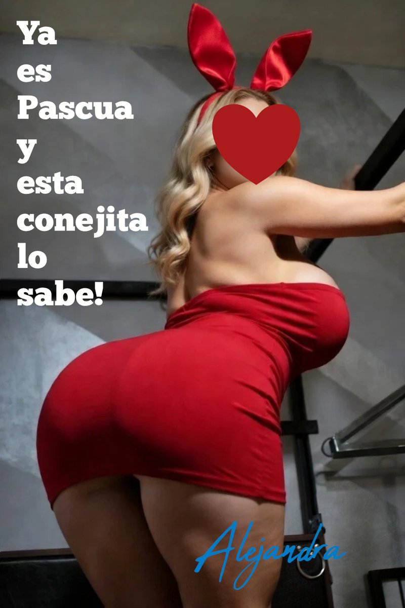 Ya es Pascua, y esta conejita lo sabe‼️