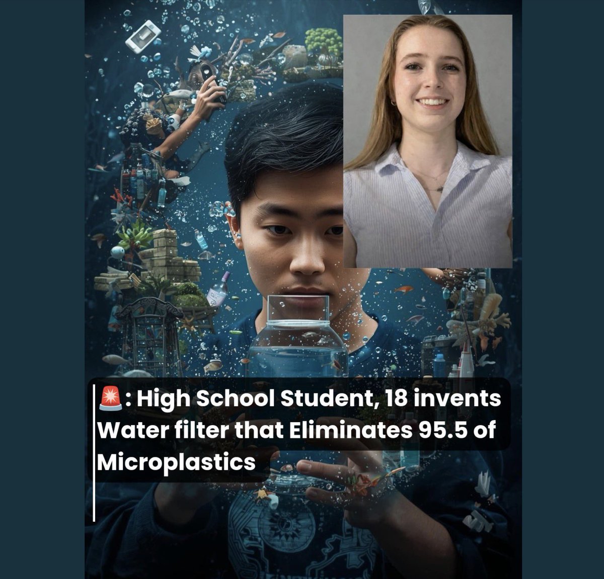 JillBelch's tweet image. Using a clever combination of magnetic liquid (ferrofluid) and magnets, this new method pulls tiny #plastic particles out of water. #PollutionSolutions