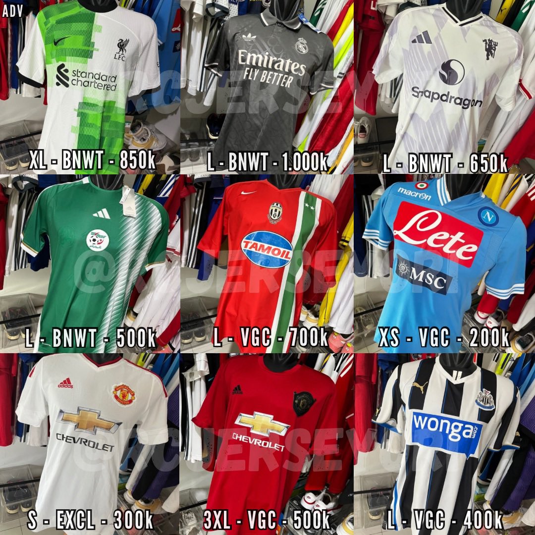 KITSIDE_ID's tweet photo. #Jersey4Sale #Tee4Sale #Sneakers4Sale #Boots4Sale 1404 
@Jerseyforum @adipati_store @jersey_ciamikk @jerseysneil @futebolre
Thx

Keterangan di foto

Detail silahkan cek IG @RCJ.CATALOGUE

WA/Tokped (+15%)/Shopee (+15%)
Klik link di bawah👇
https://t.co/1R0WX3PEcL https://t.co/QXVFecpKku