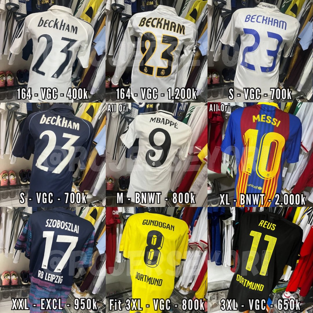 KITSIDE_ID's tweet photo. #Jersey4Sale #Tee4Sale #Sneakers4Sale #Boots4Sale 1404 
@Jerseyforum @adipati_store @jersey_ciamikk @jerseysneil @futebolre
Thx

Keterangan di foto

Detail silahkan cek IG @RCJ.CATALOGUE

WA/Tokped (+15%)/Shopee (+15%)
Klik link di bawah👇
https://t.co/1R0WX3PEcL https://t.co/QXVFecpKku