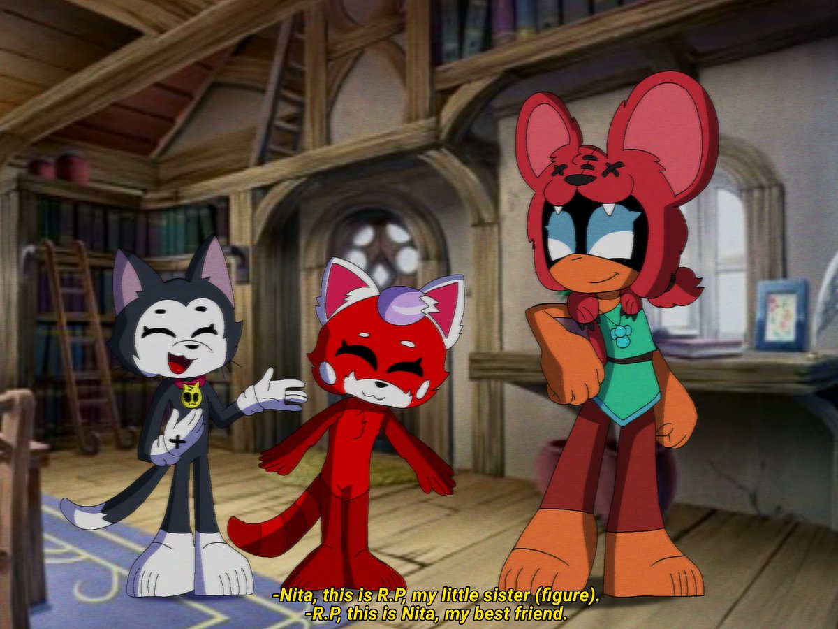 Nawatar_101's tweet photo. Kit introduces Nita to R.P (OVA Style)
Request by @SofiaGo38200180 in Strawpage
I hope, you like it❤️✨

#BrawlStars #TransformersBotbots #Crossover #Art #Anime #Kit #RP #Nita #BrawlStarsKit #BotbotsRP #BrawlStarsNita #Fanart https://t.co/3njkMgnPi6