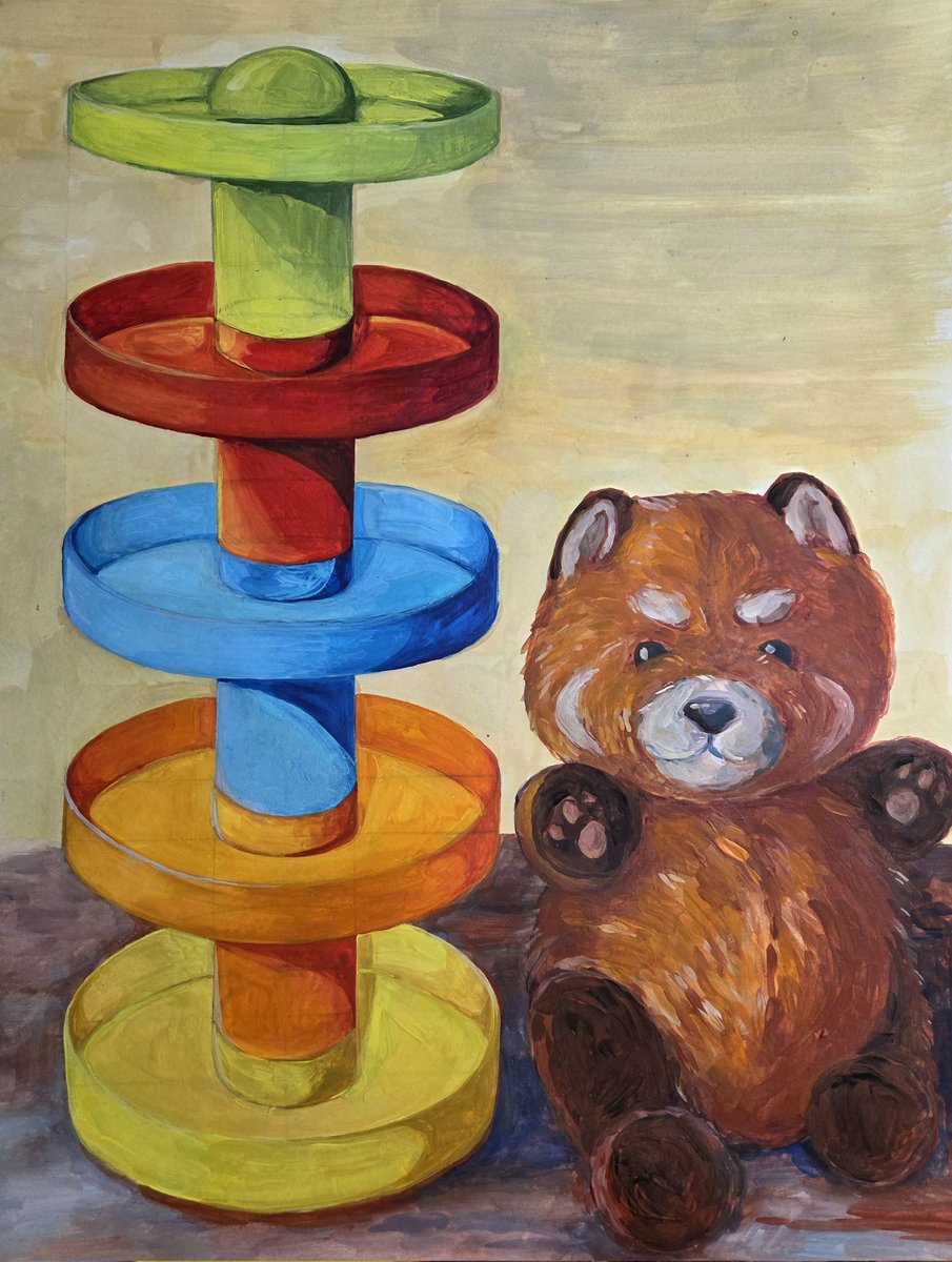 FilkaDraws's tweet photo. I'm often inspired by my soft toys, but what about you? #art #draw #toy https://t.co/60iyuPekkC