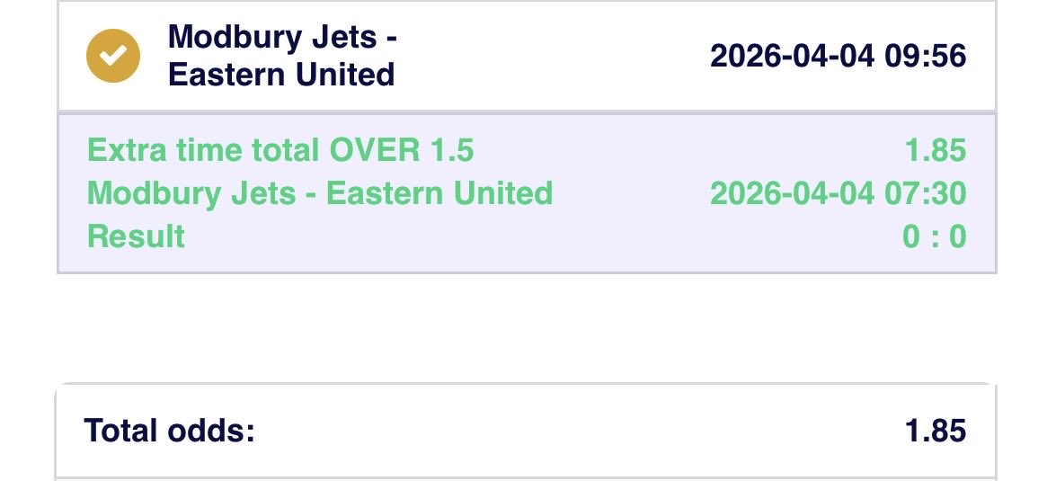 EggBetss's tweet photo. *Inplay Bet*
BOOMMMMM✅✅✅ https://t.co/ZNhHugKIFF