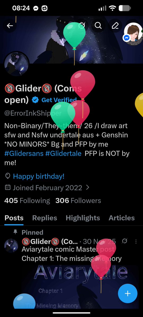 🔞Glider🔞 (Coms open) tweet media