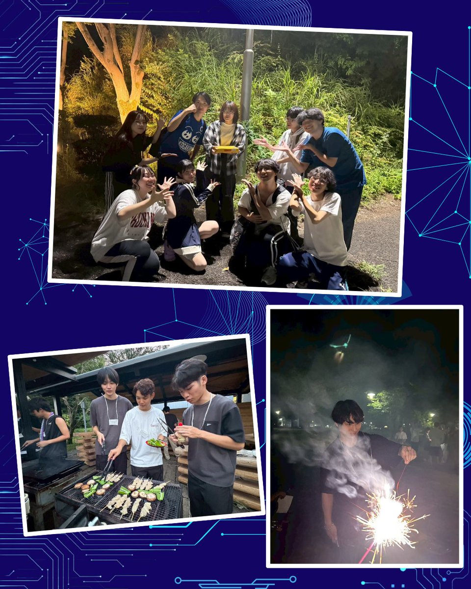 kogakuin_magic's tweet photo. 活動紹介その4【8月：夏合宿】
マジソ最大級の夏イベント、夏合宿！☀️ 大学の施設を借りて、マジックやジャグリングにどっぷり浸かります。
✅ マジック＆ジャグリング練習 ✅ BBQ、花火、スポーツ大会も全力投球！

最高の夏休みを、この仲間と一緒に作りませんか？🌊 #工学院大学 #春から工学院 https://t.co/KhTZf3fssP