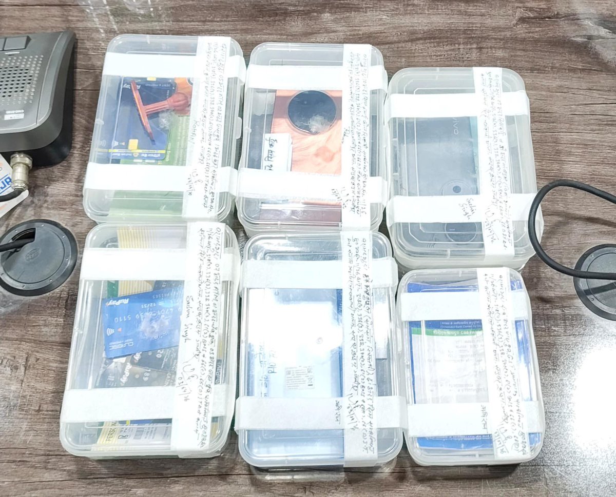 Cyberdost's tweet image. Ghazipur Police busts illegal “Crown Pay” payment gateway network: ₹67Cr+ fraud, fake MSME/GST accounts, Telegram-shared banking credentials, auto-OTP transfer APK, commission in USDT via Binance/KuCoin

#CyberCrime #UPPolice @ghazipurpolice @HMOIndia