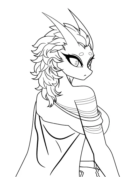 MyraSawyer101's tweet photo. Lineart done colors still loading  :P

#OCdesigner              #persona
#vtuberartist             #animation
#artist                        #animator https://t.co/6WTB3fIisd