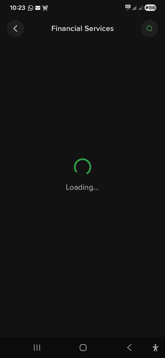benongeri6's tweet photo. @Safaricom_Care i woke up today to find the Mpesa app upgraded to the OneApp but i cannot access financial services. What is not happening? https://t.co/G8iEmx9kff