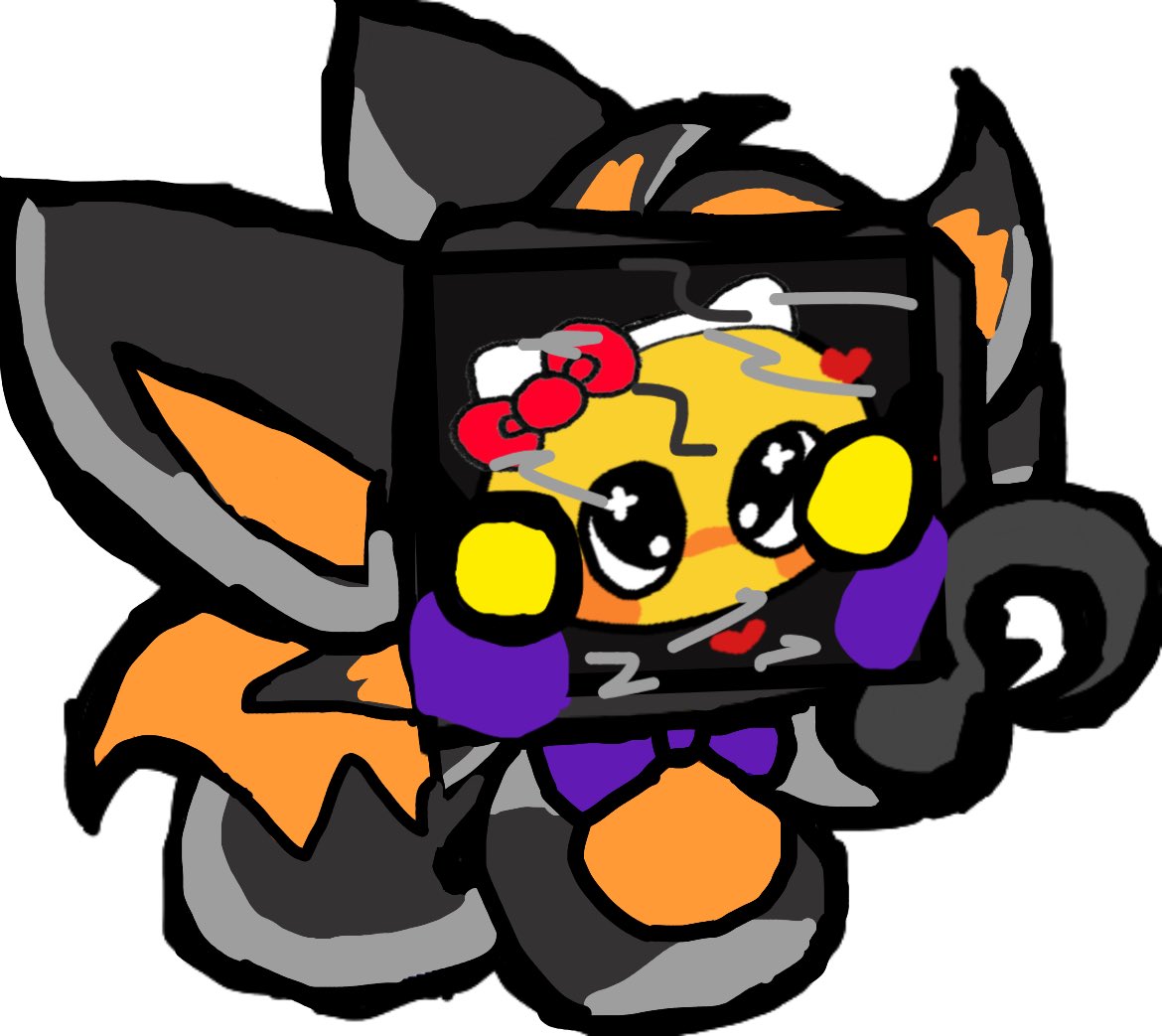 LolbitThe_Fox's tweet photo. Decided every day I’ll give a fact about myself..
soooo
#FunFact2!!
Despite not having a mouth, I still have ways to eat and drink.. hehe! https://t.co/0jQeILsKUY
