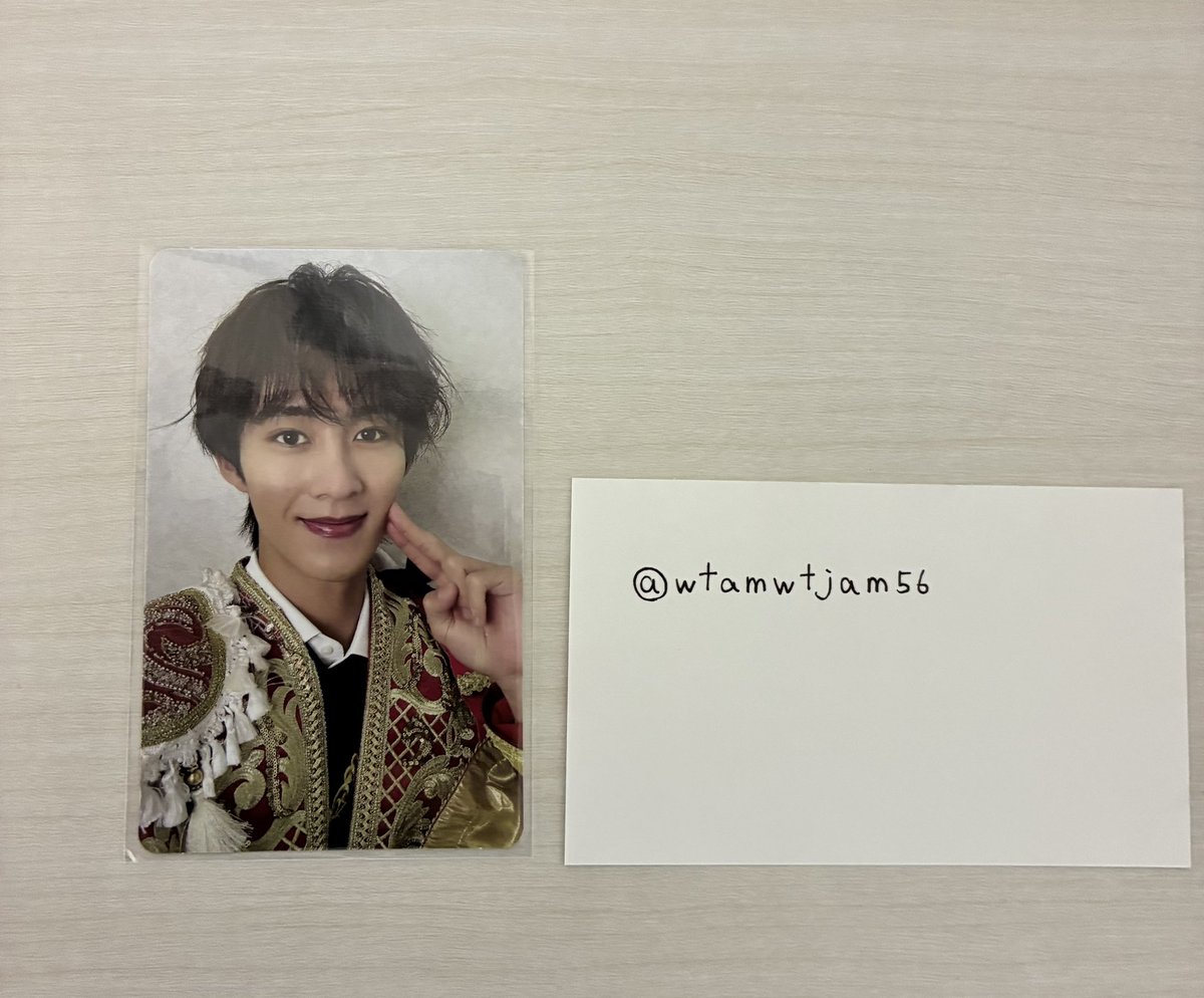 wtamwtjam56's tweet photo. @e_b_i222 検索より失礼いたします。
VOS曽野との交換は可能でしょうか？
郵送での交換を希望しています。
ご検討の程よろしくお願いいたします。 https://t.co/00OqPAShQn