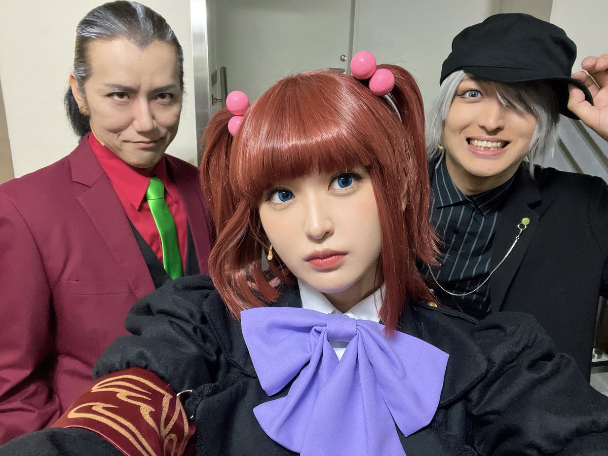 sophia_mei_'s tweet photo. #うみステ Ep7 EVE
第一部が終わりました☕️
足元の悪い中、お越しくださった皆様ありがとうございました⟡.·*.お手紙やプレゼントも読ませて頂きました。ありがとう🫶
17:30からの第二部もお待ちしております。

天草と小此木さんと。 https://t.co/xNIuDUuz4N