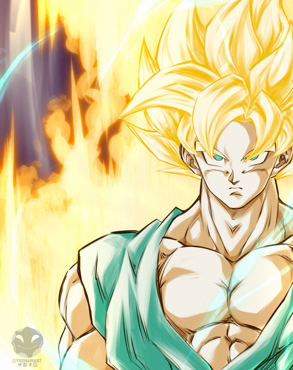 yushamart's tweet photo. Son Goku Super Saiyan
#DragonBallOfficial https://t.co/hpZmfmVnqp