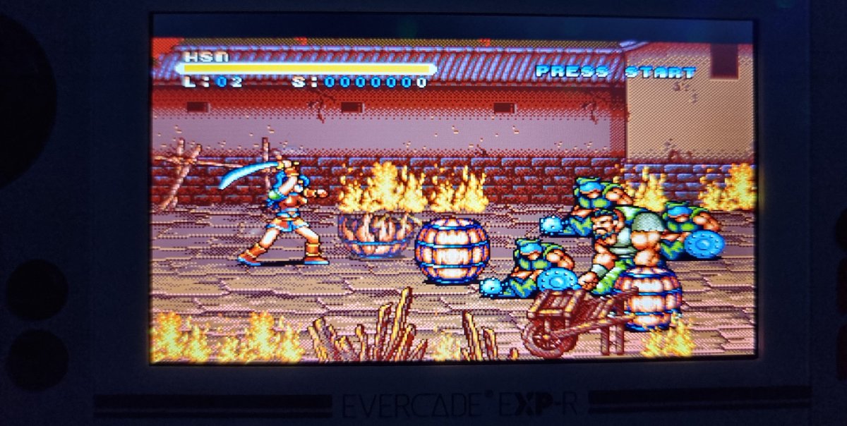 AGamerCalledDaz's tweet image. Water Margin is another one of my favourite games. It's part of the Piko Interactive Collection 1 cartridge.

#Evercade #PikoInteractive #RetroGames