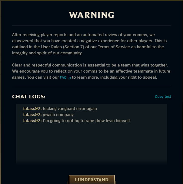 arpedax's tweet photo. @drewlevin I just lost 2 games in a row due to vanguard crashing my game, please refund my lp thank you https://t.co/wlCkjLoCz7