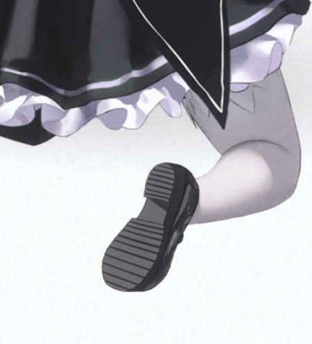 コラボキャラの靴底