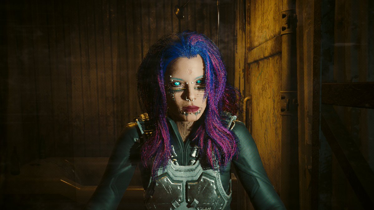 RileyuMare's tweet photo. Cyberpunk entrou na minha lista de favoritos da vida https://t.co/FYZVbk5vus