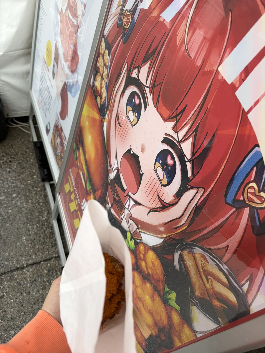 kykokuno's tweet photo. #ところざわサクラタウン
 #揚げ物フェス
 #赤見かるび https://t.co/L30ZRHg138